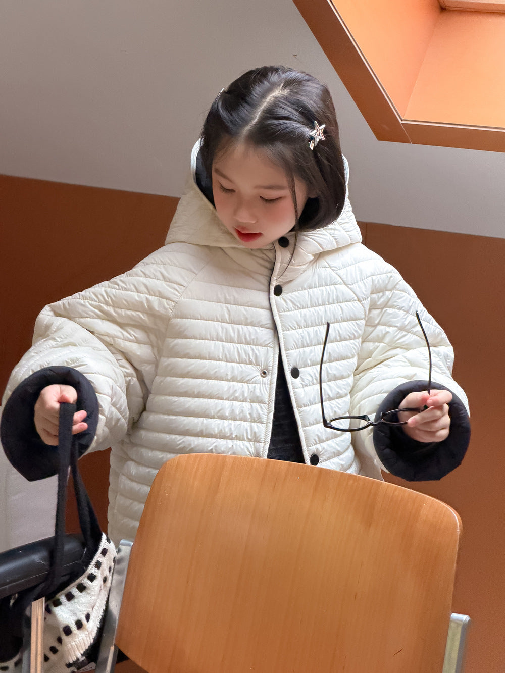 ショートコート・ジャケット・ジャンパー キルティングフーディコート キルトジャケット アウター【mh0011874】