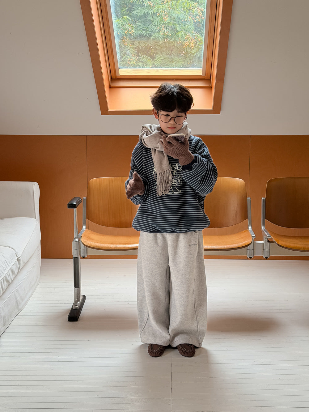 ロングパンツ・スウェットパンツ スウェットパンツ 厚手 ワイドルーズロングパンツ【mh0011877】