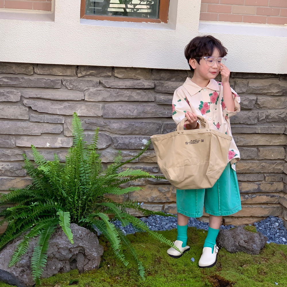 半袖ワンピース Short Sleeve Peony Print Set Up パフスリーブ ペオニー柄 セットアップ【mh0012250】