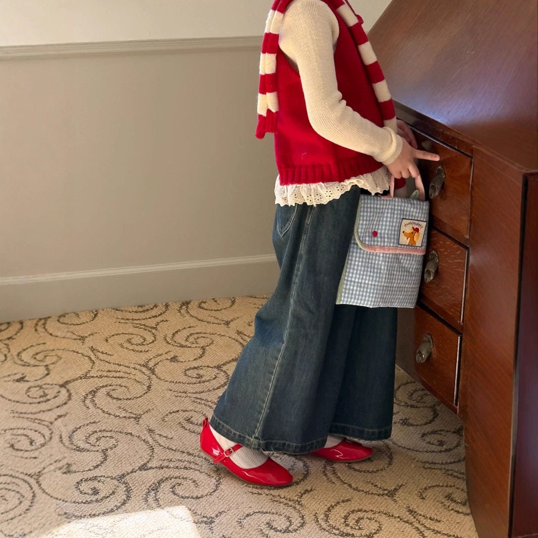 ベスト レイヤードレースタンクトップ ニットベスト/インナー長袖Tシャツ【mh0010956】