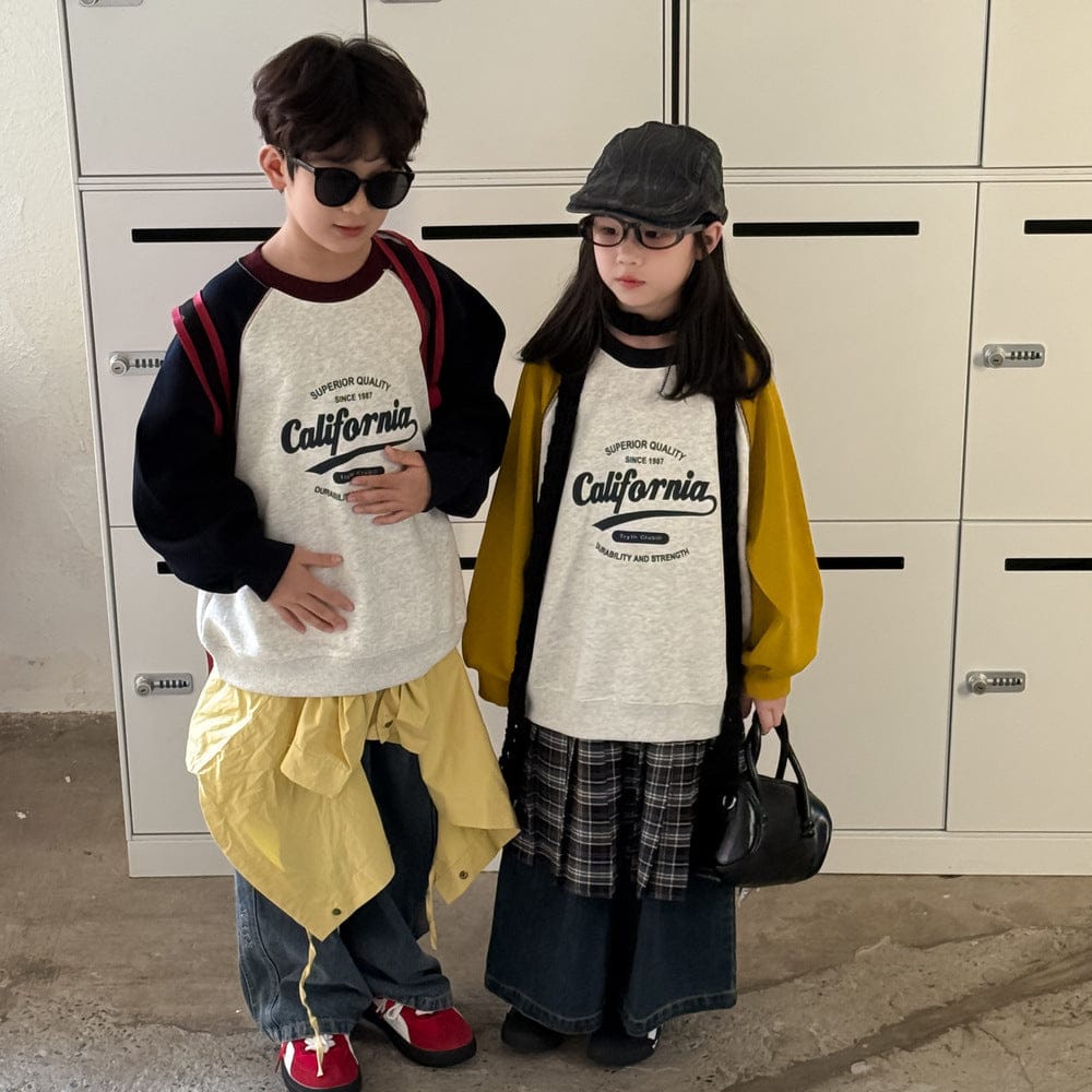 長袖Tシャツ グラフィックプリント長袖スウェット ラグランスリーブトップス【mh0010955】