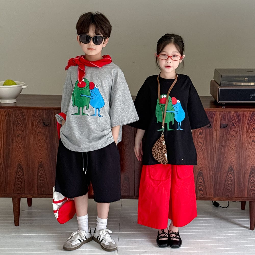 半袖Tシャツ キャラクタープリント半袖Tシャツ【mh0010045】