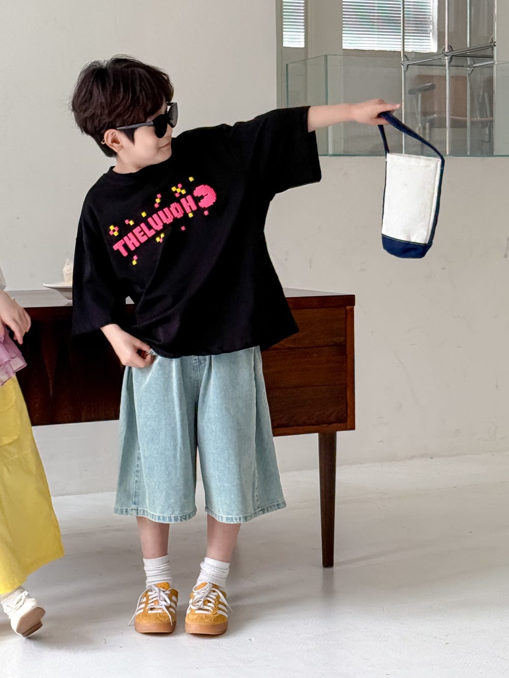 半袖Tシャツ レターゲームコンソール半袖Tシャツ【mh0010052】