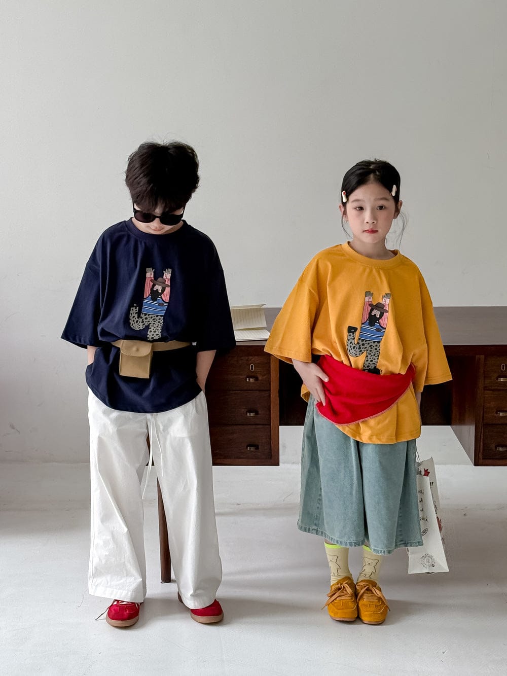 半袖Tシャツ ダンサープリント半袖Tシャツ【mh0010062】