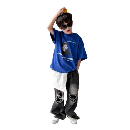 半袖Tシャツ フォトプリント半袖Tシャツ【mh0010073】