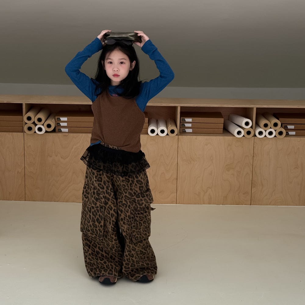 長袖Tシャツ クルーネックTシャツ/ニットベスト【mh0010944】