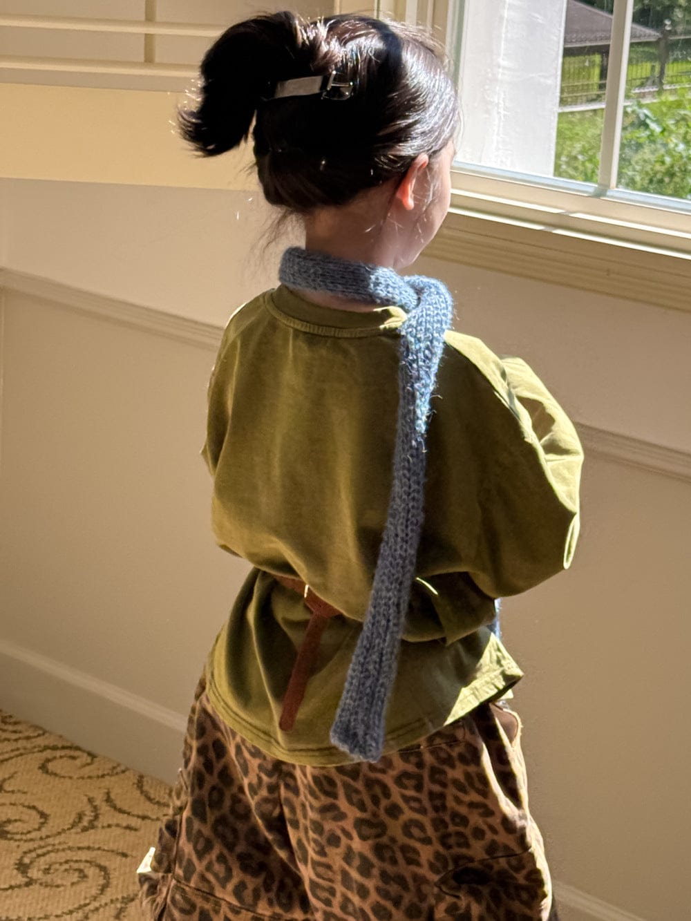 長袖Tシャツ ハートロゴプリント長袖スウェットTシャツ【mh0010946】