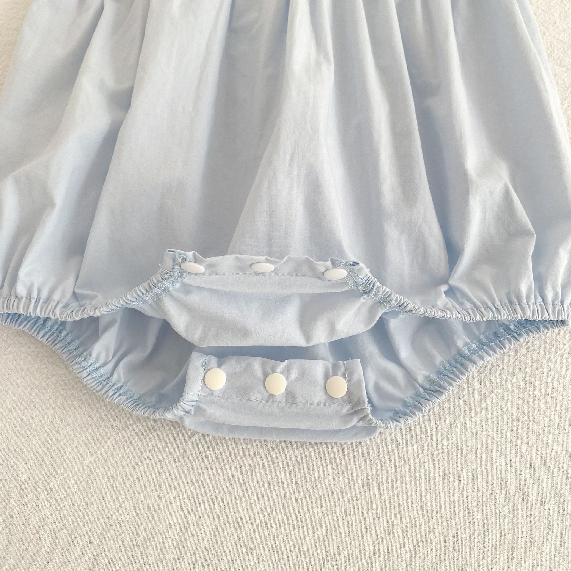 Lace Collar Romper Dress ラッフル ロンパース ミモレ丈ワンピース【mh0013162】 Aeg babyi ノースリーブロンパース