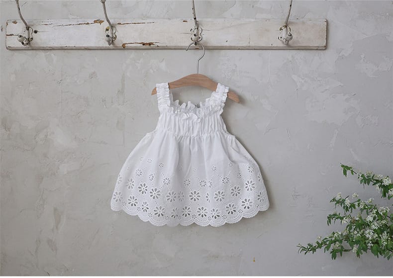 Lace Embroidered Cami 刺繍 チュニックキャミソール【mh0012980】 Strawberry Coral タンクトップ・キャミソール・ノースリーブトップス