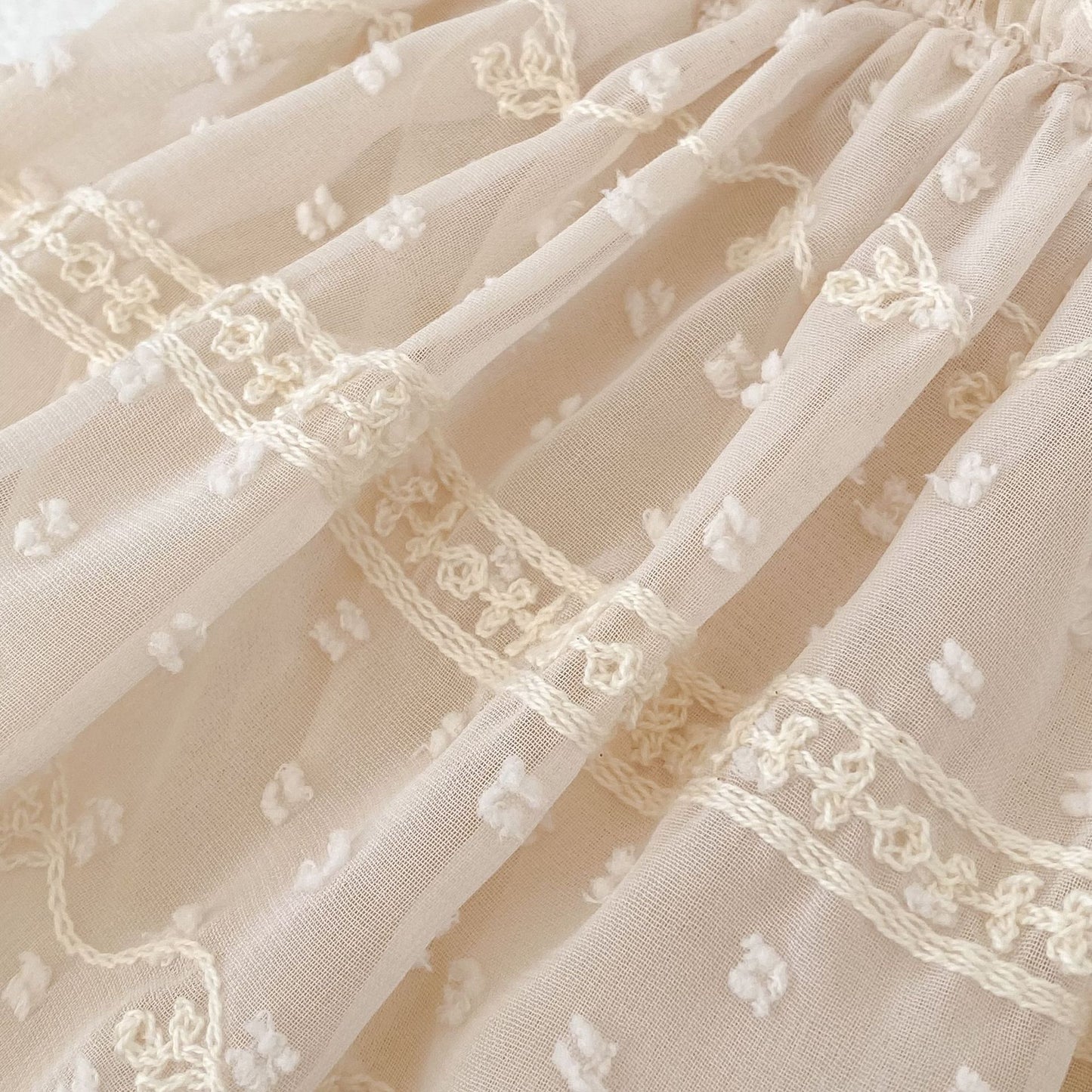 Lace Flutter Sleeve Bodysuit レース フリル袖 ロンパース【mh0012491】 Engepapa ノースリーブロンパース