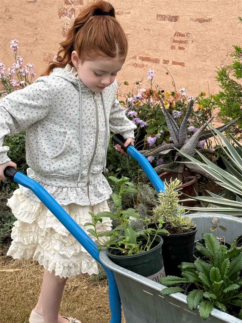 Lace Ruffle Tiered Skirt レース ティアードスカート【mh0012429】 Chengle