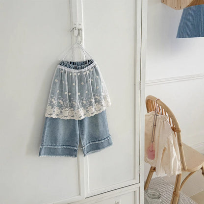 スカート Apricot レース重ね着オーバースカート レースシアーレイヤードスカート【mh0009210】