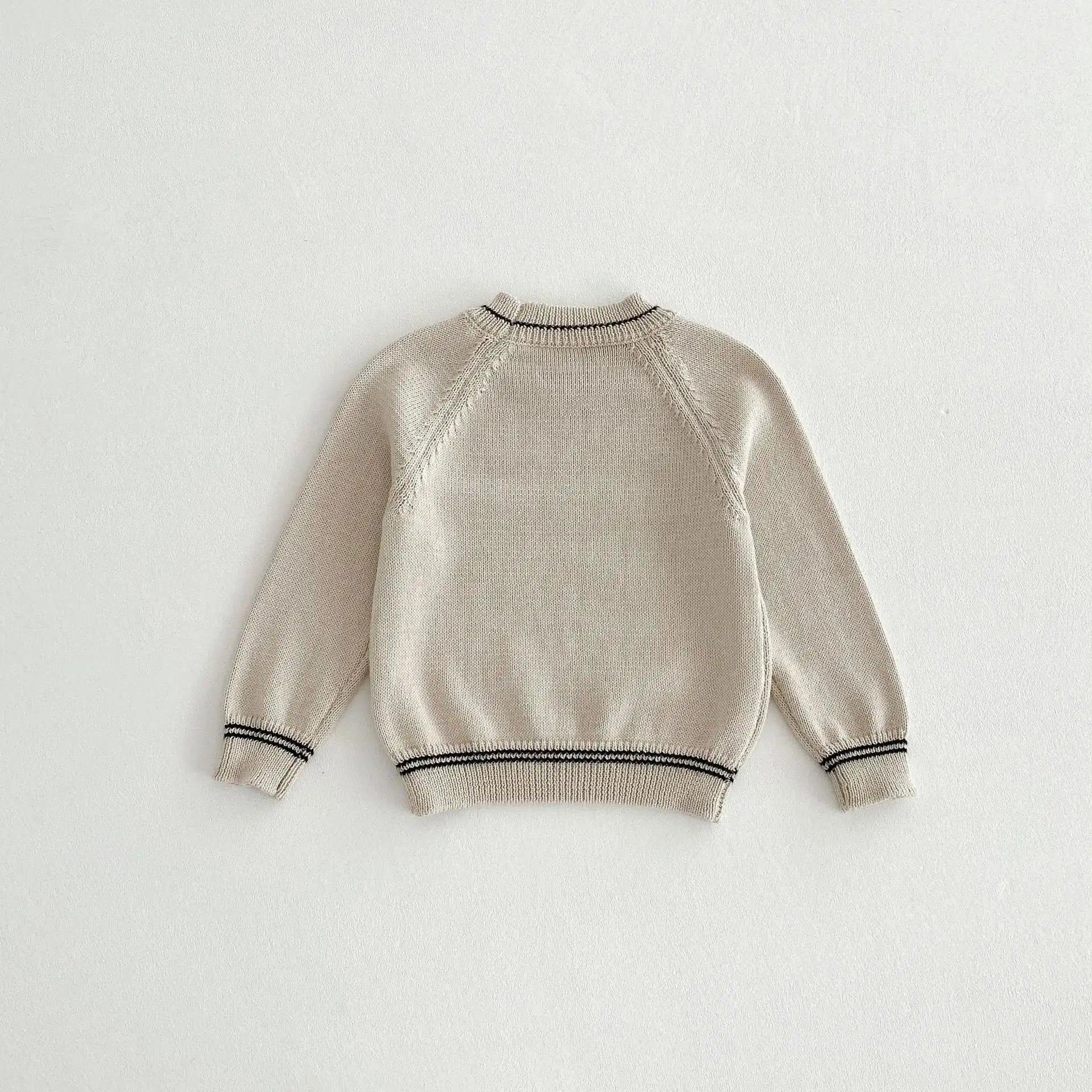 長袖セットアップ apricot tops / 12M  80CM キッズトップス/オーバーオール ニット長袖セーター/コーデュロイサスペンダーパンツサロペット【mh0008958】