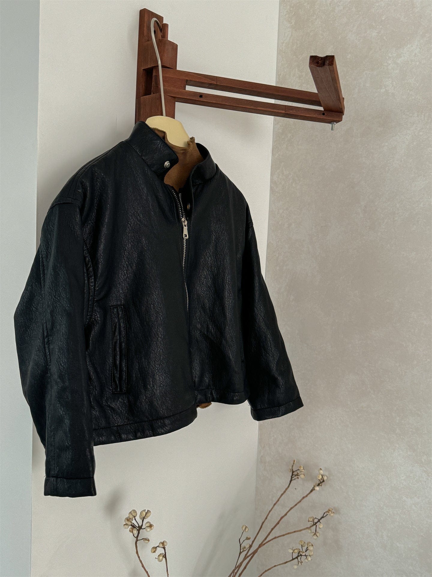 ショートコート・ジャケット・ジャンパー フェイクレザーライダースジャケット キッズブルゾン【mh0011008】