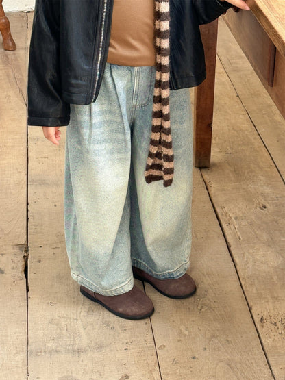 ショートコート・ジャケット・ジャンパー フェイクレザーライダースジャケット キッズブルゾン【mh0011008】