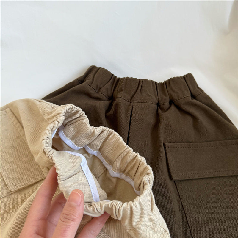 Large Pocket Cargo Trousers ワークパンツ カーゴパンツ【mh0012271】 GL-Kids