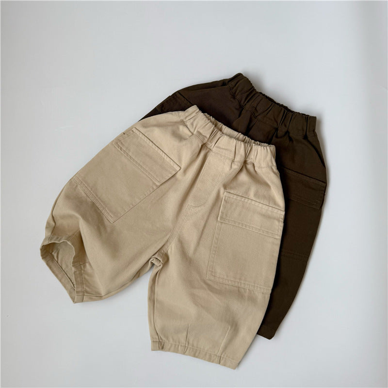 Large Pocket Cargo Trousers ワークパンツ カーゴパンツ【mh0012271】 GL-Kids