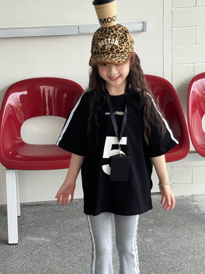 Leopard Flare Leggings フレア ロングパンツ【mh0013079】 mamahalo kids ロングパンツ・スウェットパンツ