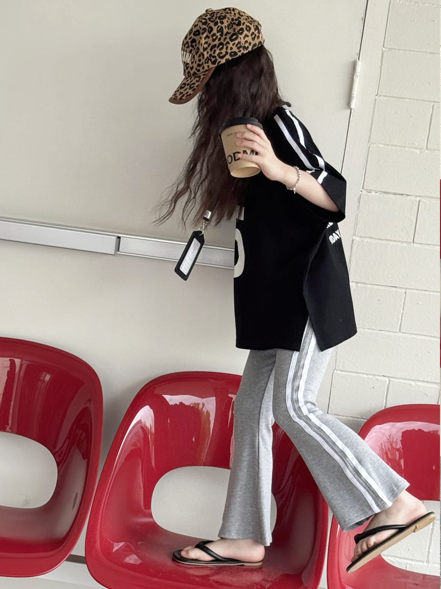 Leopard Flare Leggings フレア ロングパンツ【mh0013079】 mamahalo kids ロングパンツ・スウェットパンツ