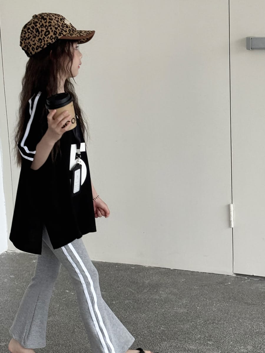 Leopard Flare Leggings フレア ロングパンツ【mh0013079】 mamahalo kids ロングパンツ・スウェットパンツ
