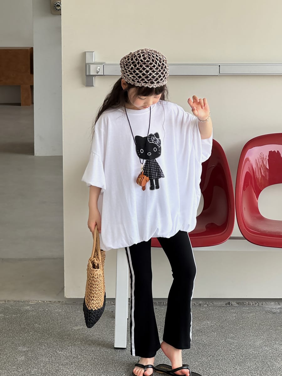 Leopard Flare Leggings フレア ロングパンツ【mh0013079】 mamahalo kids ロングパンツ・スウェットパンツ