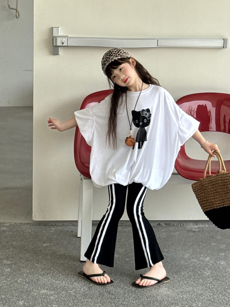 Leopard Flare Leggings フレア ロングパンツ【mh0013079】 mamahalo kids ロングパンツ・スウェットパンツ