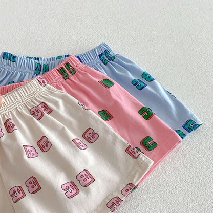 Letter Print Short Sleeve Shorts Set レタープリント 半袖 セットアップ【mh0012721】 angou 半袖セットアップ
