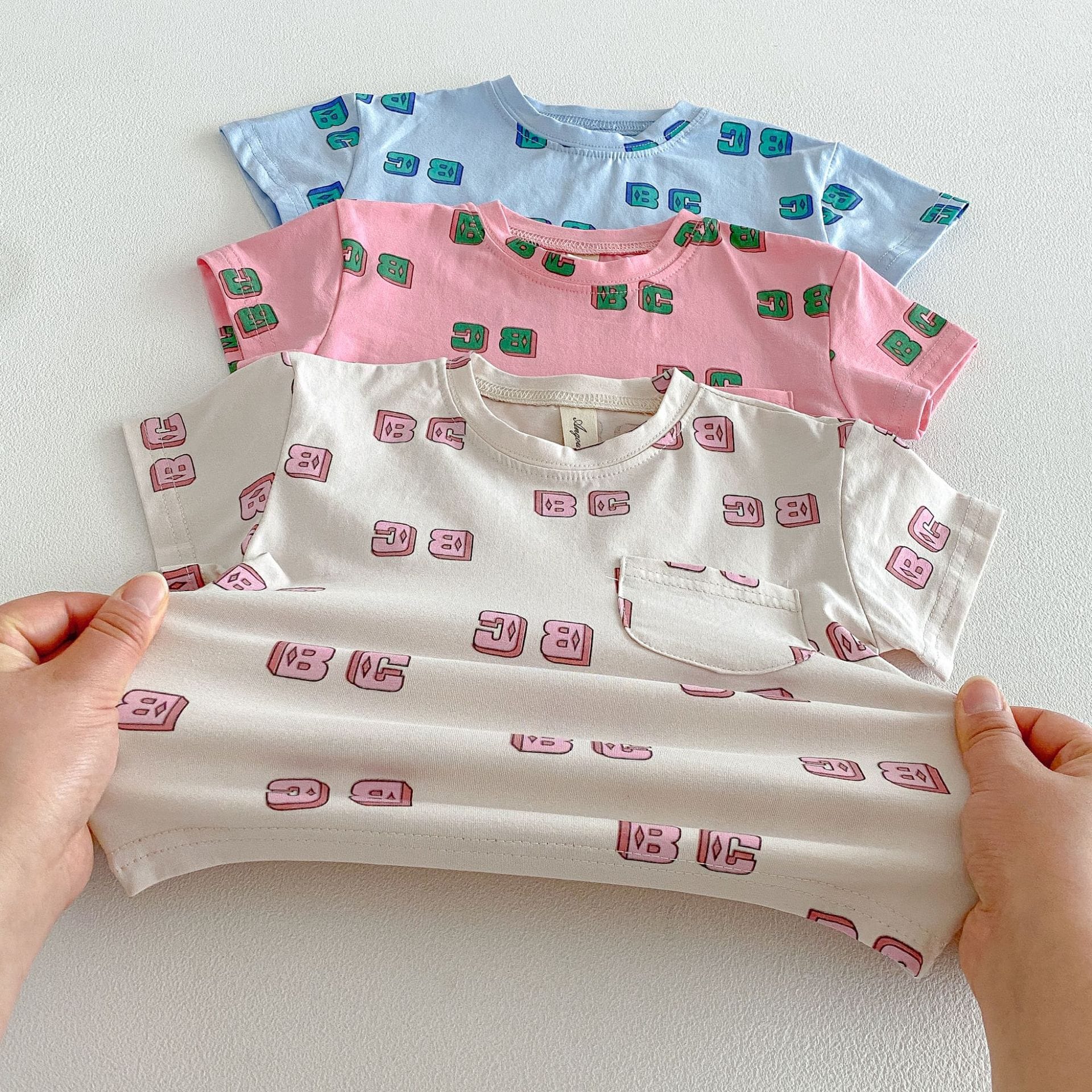 Letter Print Short Sleeve Shorts Set レタープリント 半袖 セットアップ【mh0012721】 angou 半袖セットアップ
