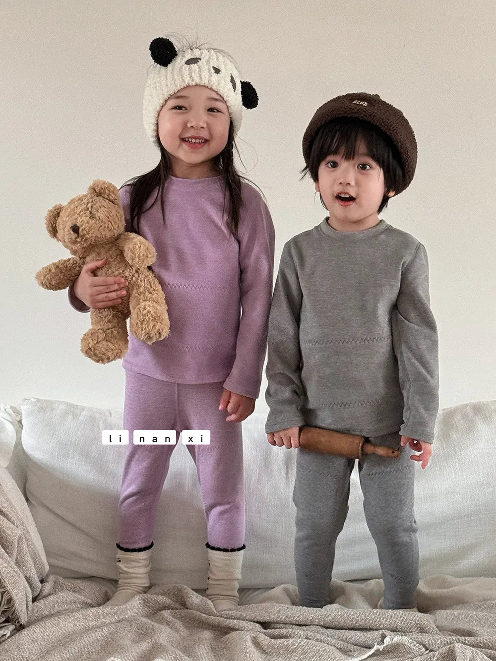 長袖Tシャツ キッズトップス シンプル長袖Tシャツ【mh0008233】