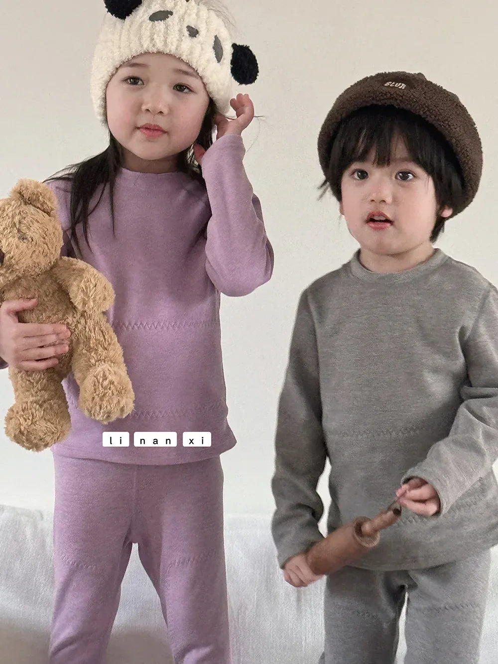 長袖Tシャツ キッズトップス シンプル長袖Tシャツ【mh0008233】