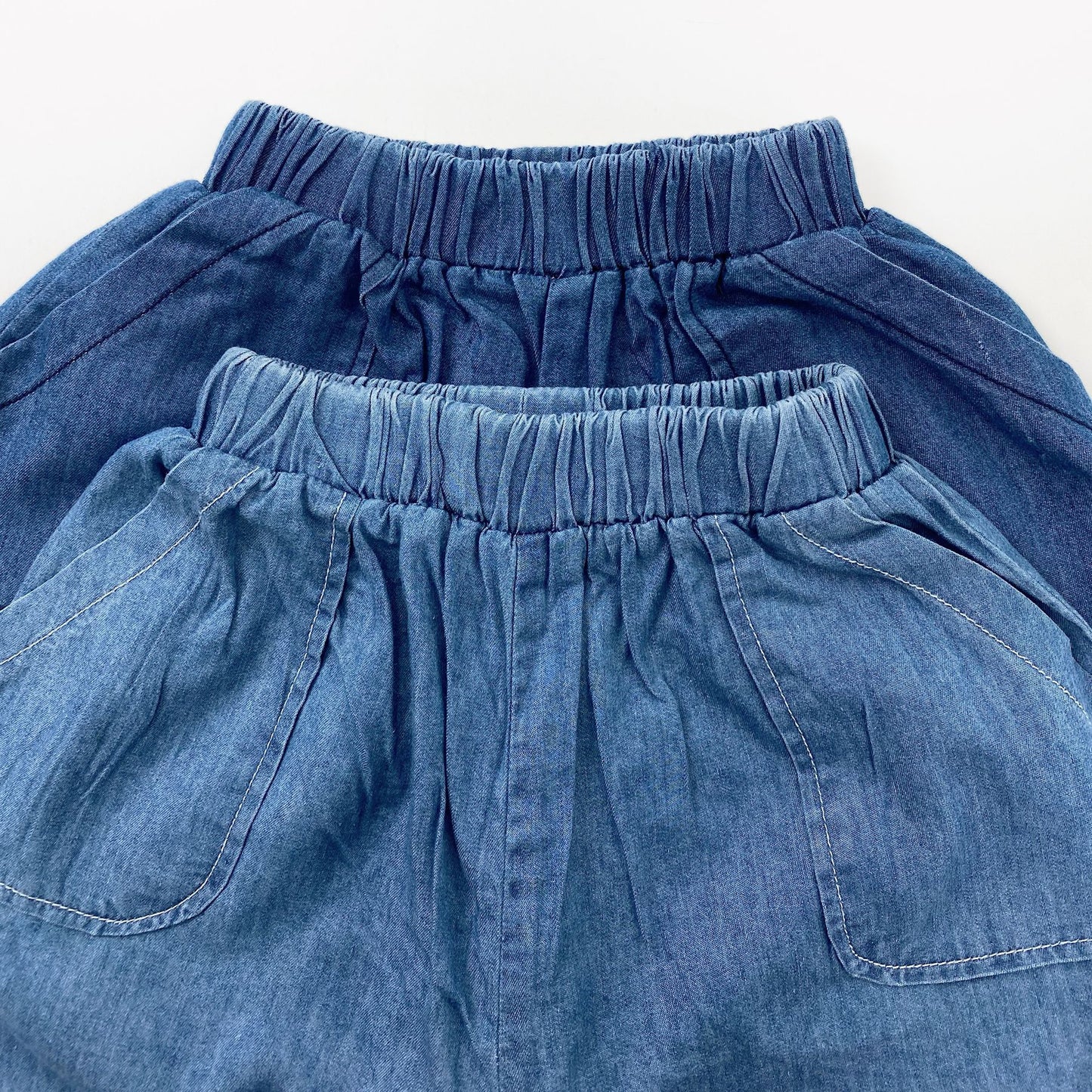 Lightweight Tencel Denim Shorts デニム テンセル ハーフパンツ【mh0012837】 Gikv king ハーフパンツ・ショートパンツ