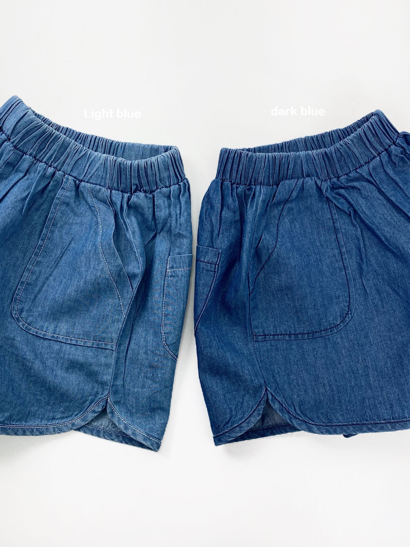 Lightweight Tencel Denim Shorts デニム テンセル ハーフパンツ【mh0012837】 Gikv king ハーフパンツ・ショートパンツ