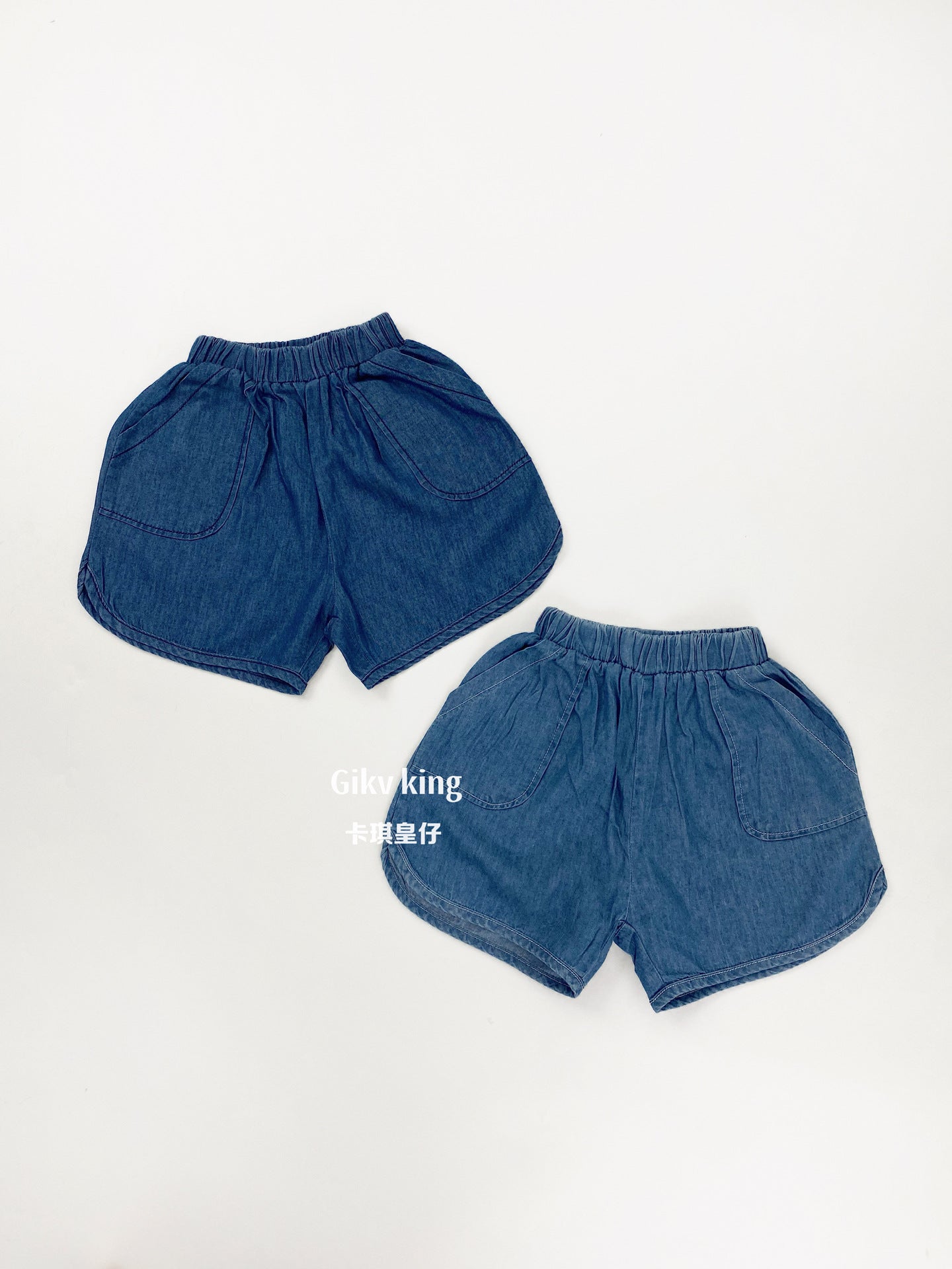 Lightweight Tencel Denim Shorts デニム テンセル ハーフパンツ【mh0012837】 Gikv king ハーフパンツ・ショートパンツ