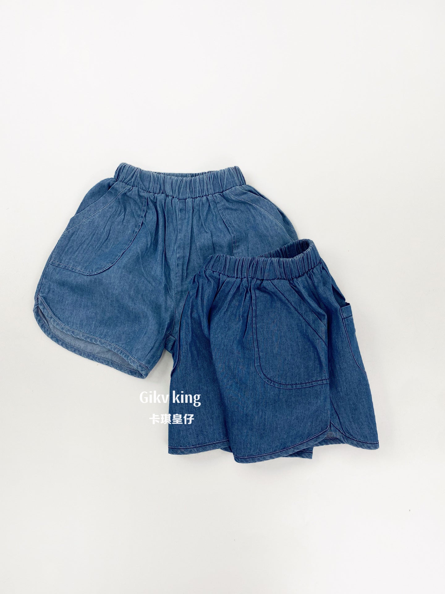 Lightweight Tencel Denim Shorts デニム テンセル ハーフパンツ【mh0012837】 Gikv king ハーフパンツ・ショートパンツ