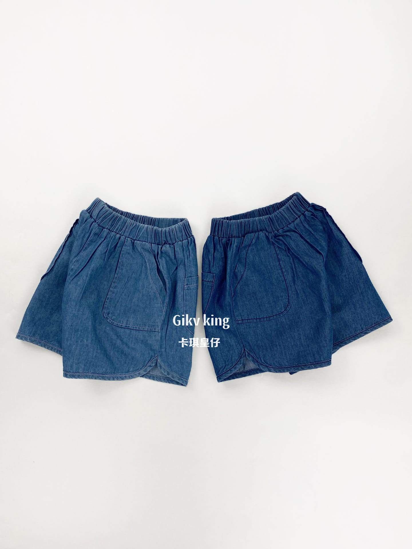 Lightweight Tencel Denim Shorts デニム テンセル ハーフパンツ【mh0012837】 Gikv king ハーフパンツ・ショートパンツ
