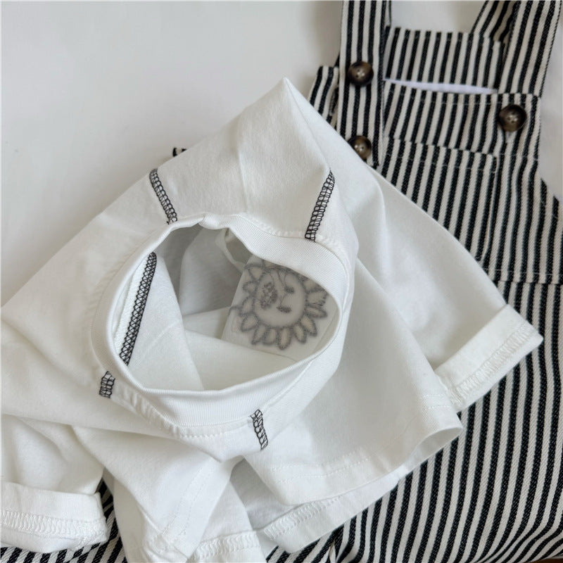 Lion Embroidery Cotton Long Sleeve T ライオン刺繍 長袖Tシャツ【mh0012270】 GL-Kids