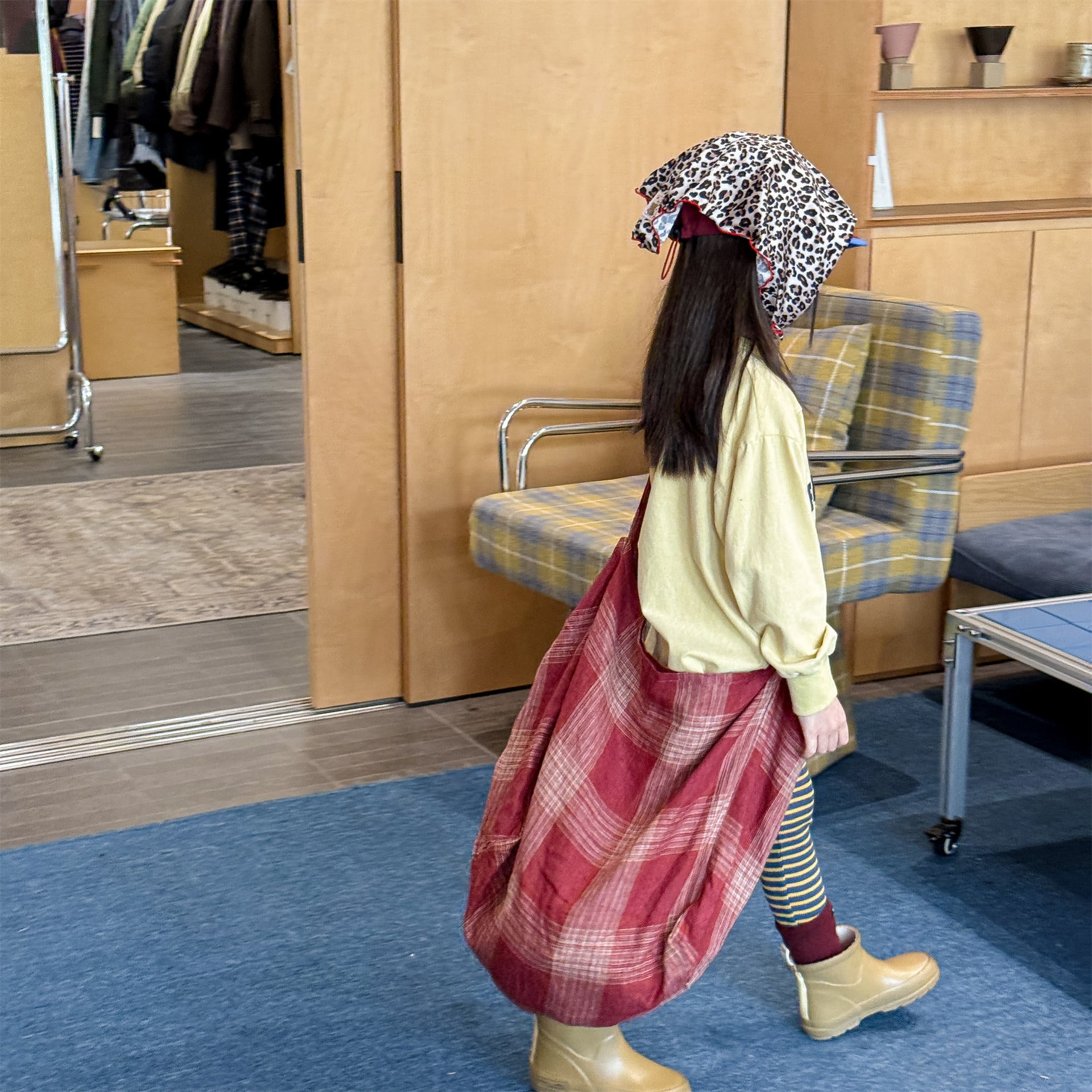 Logo Printed Cotton Sweatshirt ロゴ プリント スウェットシャツ【mh0012438】 ADbaby 長袖Tシャツ