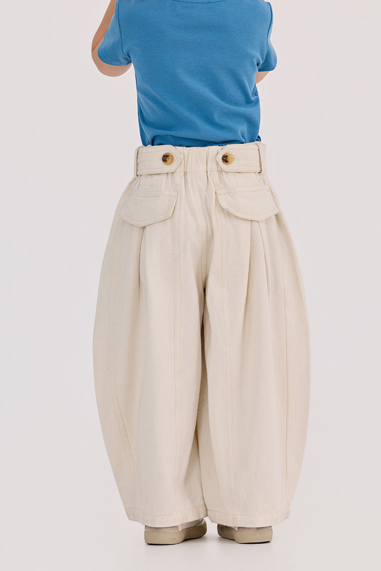 Loose Fit Wide Leg Pants ルーズ ワイドパンツ【mh0012382】 HEY BOOBII