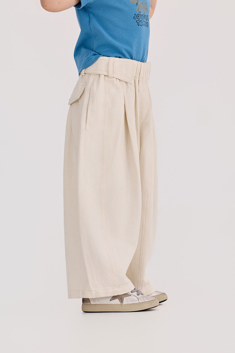 Loose Fit Wide Leg Pants ルーズ ワイドパンツ【mh0012382】 HEY BOOBII