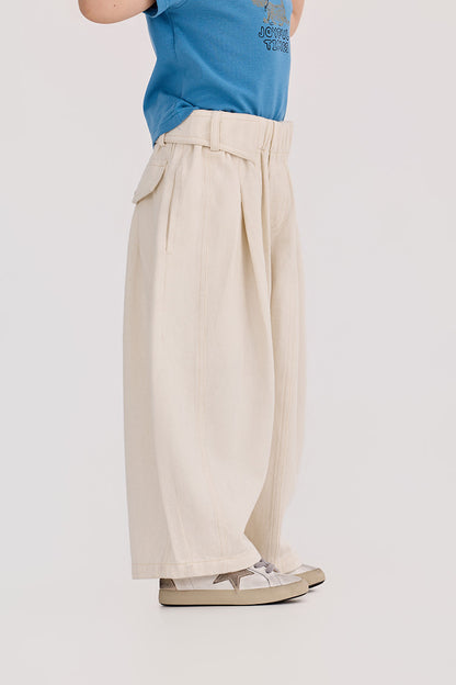 Loose Fit Wide Leg Pants ルーズ ワイドパンツ【mh0012382】 HEY BOOBII