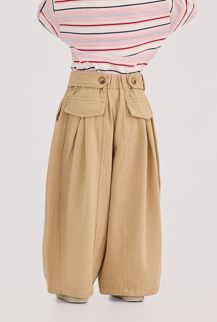 Loose Fit Wide Leg Pants ルーズ ワイドパンツ【mh0012382】 HEY BOOBII
