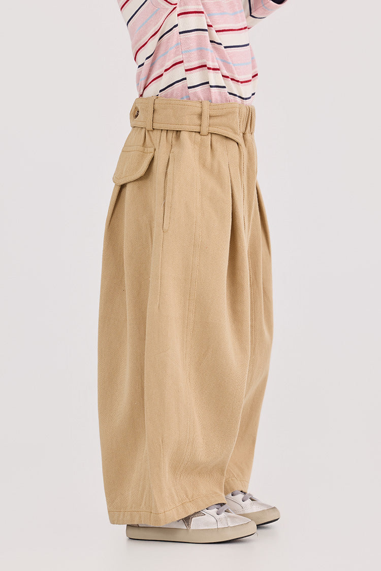 Loose Fit Wide Leg Pants ルーズ ワイドパンツ【mh0012382】 HEY BOOBII