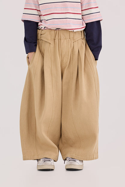 Loose Fit Wide Leg Pants ルーズ ワイドパンツ【mh0012382】 HEY BOOBII