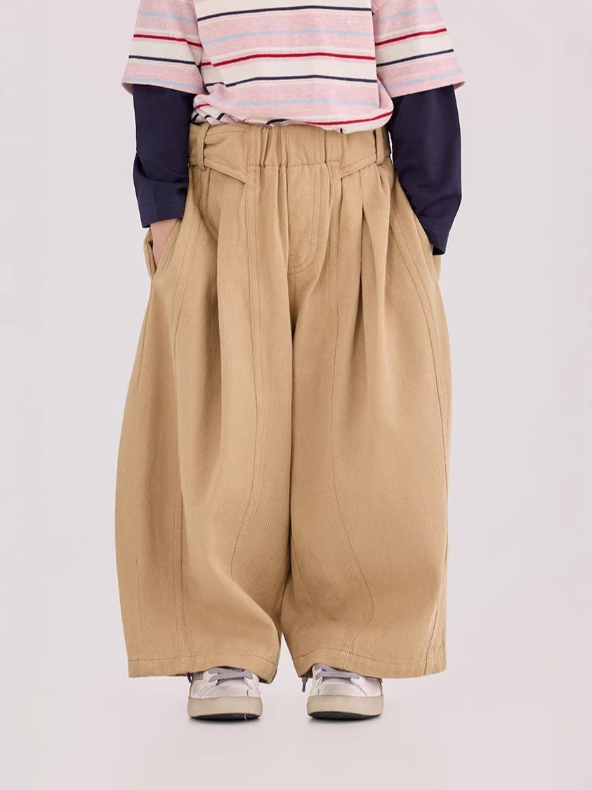 Loose Fit Wide Leg Pants ルーズ ワイドパンツ【mh0012382】 mamahalo shop