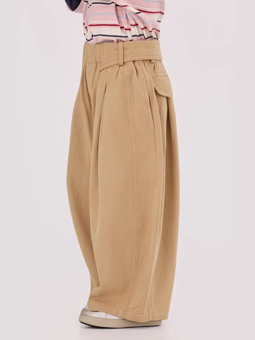 Loose Fit Wide Leg Pants ルーズ ワイドパンツ【mh0012382】 mamahalo shop