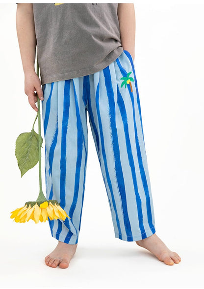 Lyocell Wide Pants イージー ロングパンツ【mh0013089】 RICE & SKY ロングパンツ・スウェットパンツ
