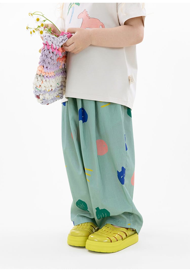 Lyocell Wide Pants イージー ロングパンツ【mh0013089】 RICE & SKY ロングパンツ・スウェットパンツ