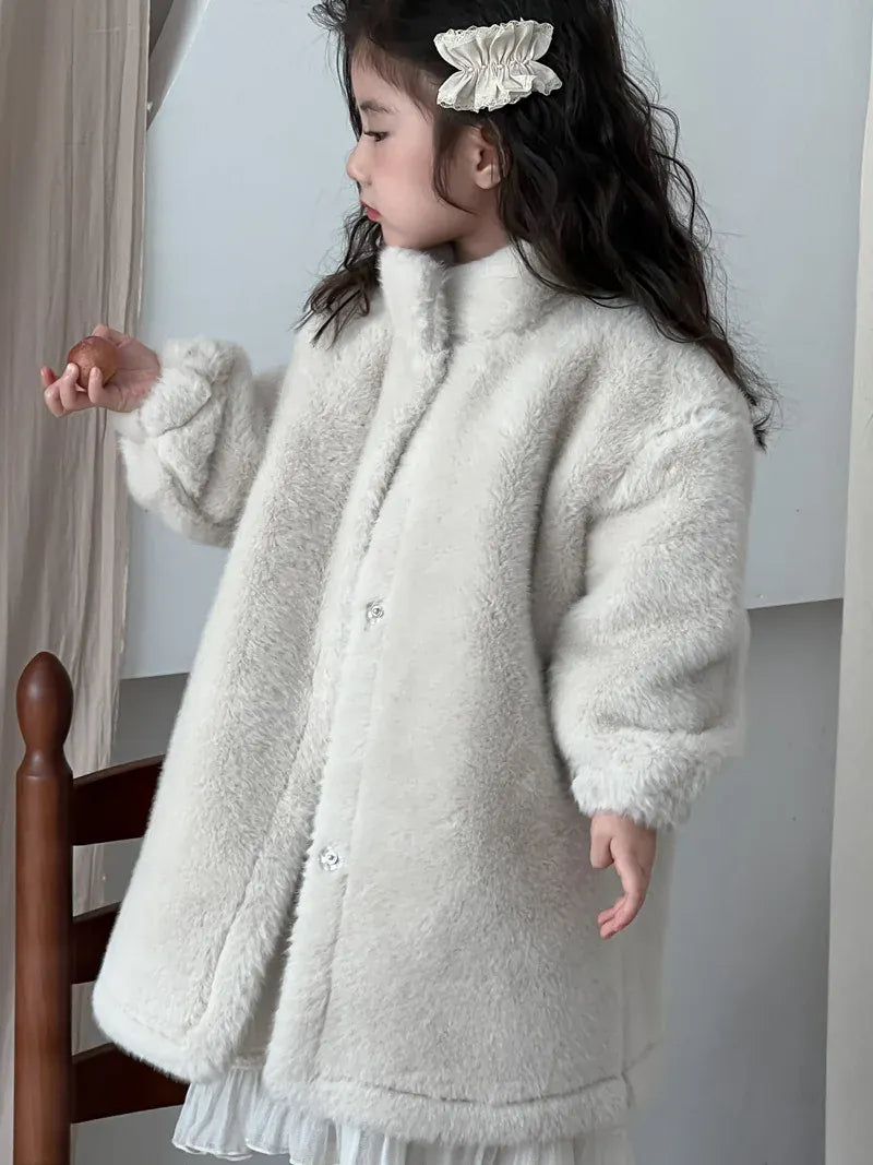 ショートコート・ジャケット・ジャンパー キッズアウター ボアフリーススタンドカラージャケットコート【mh0008144】