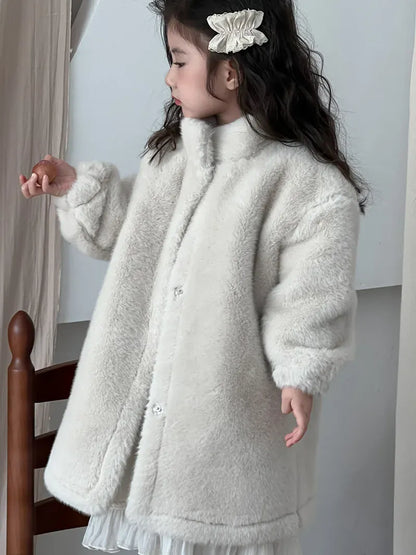 ショートコート・ジャケット・ジャンパー キッズアウター ボアフリーススタンドカラージャケットコート【mh0008144】