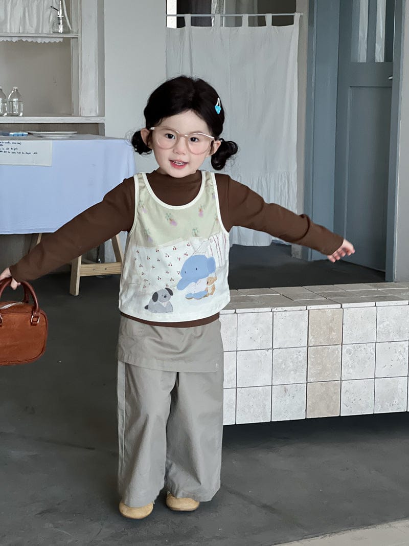 ロングパンツ・スウェットパンツ エプロンドッキングロングルーズパンツ【mh0010703】